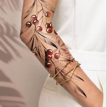 Женские тату на руках (10)