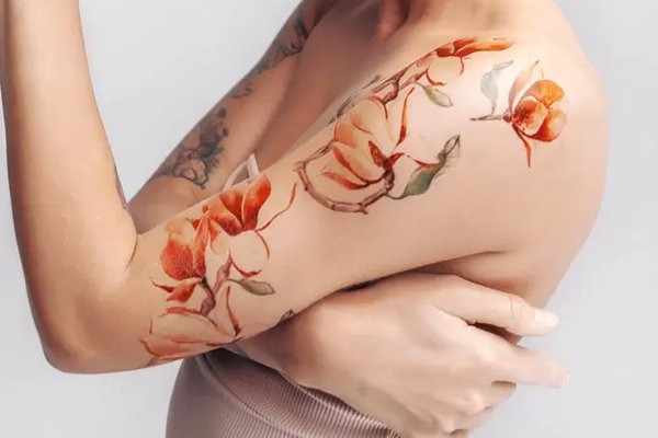 Женские тату на руках (4)