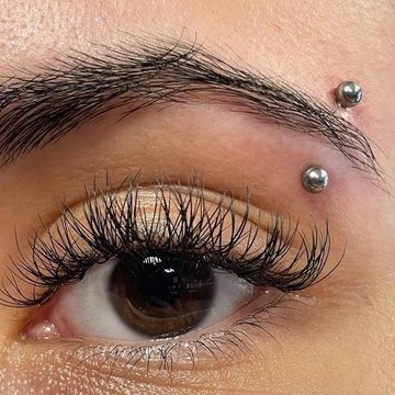 пирсинг бровь (2)