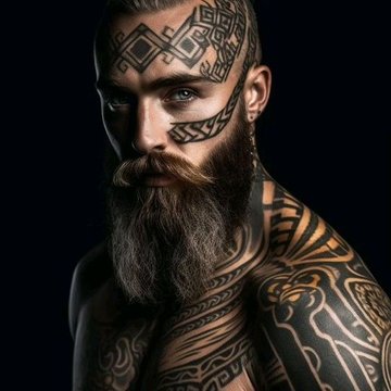 тату на лице (17)