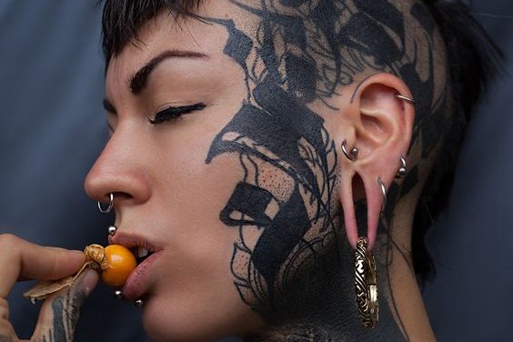 тату на лице (18)