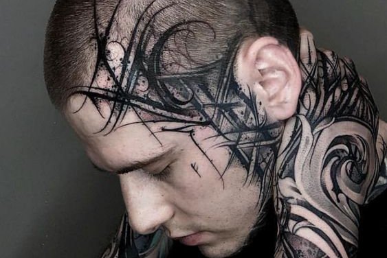 тату на лице (22)