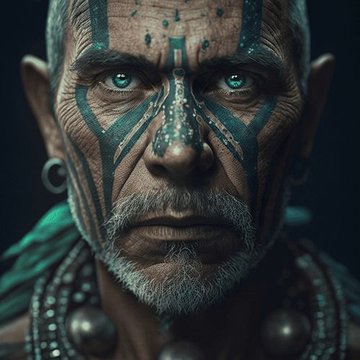 тату на лице (25)