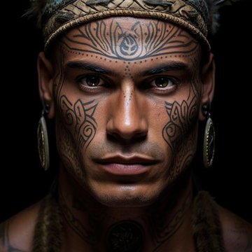 тату на лице (27)