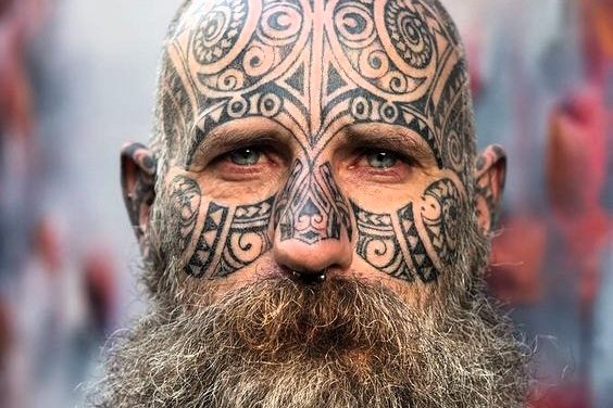 тату на лице (28)