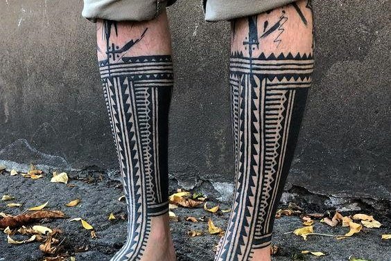 тату на ногах (21)