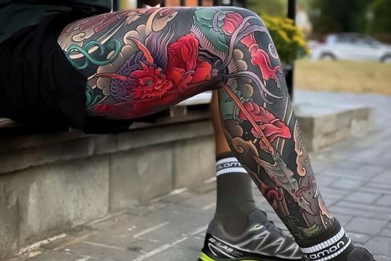 тату на ногах (22)