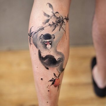 тату на ногах (23)