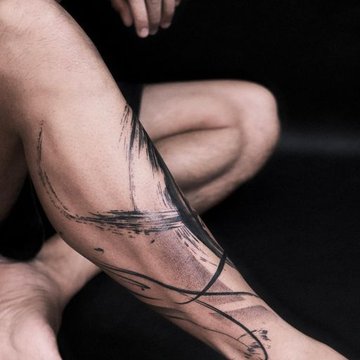 тату на ногах (29)